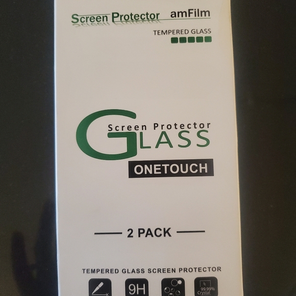 amFilm OneTouch Glass Screen Protector for iPhone 15 - Picture 1 of 7